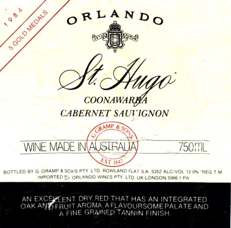 Orlando_Coonawarra_cs_St Hugo 1984.jpg